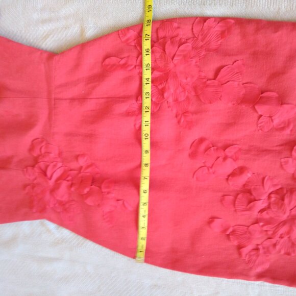 NWT! Antonio Melani Dress ONLY $79! RETAIL$299! Willow Floral Applique Neck Sz 2 - Picture 8 of 12